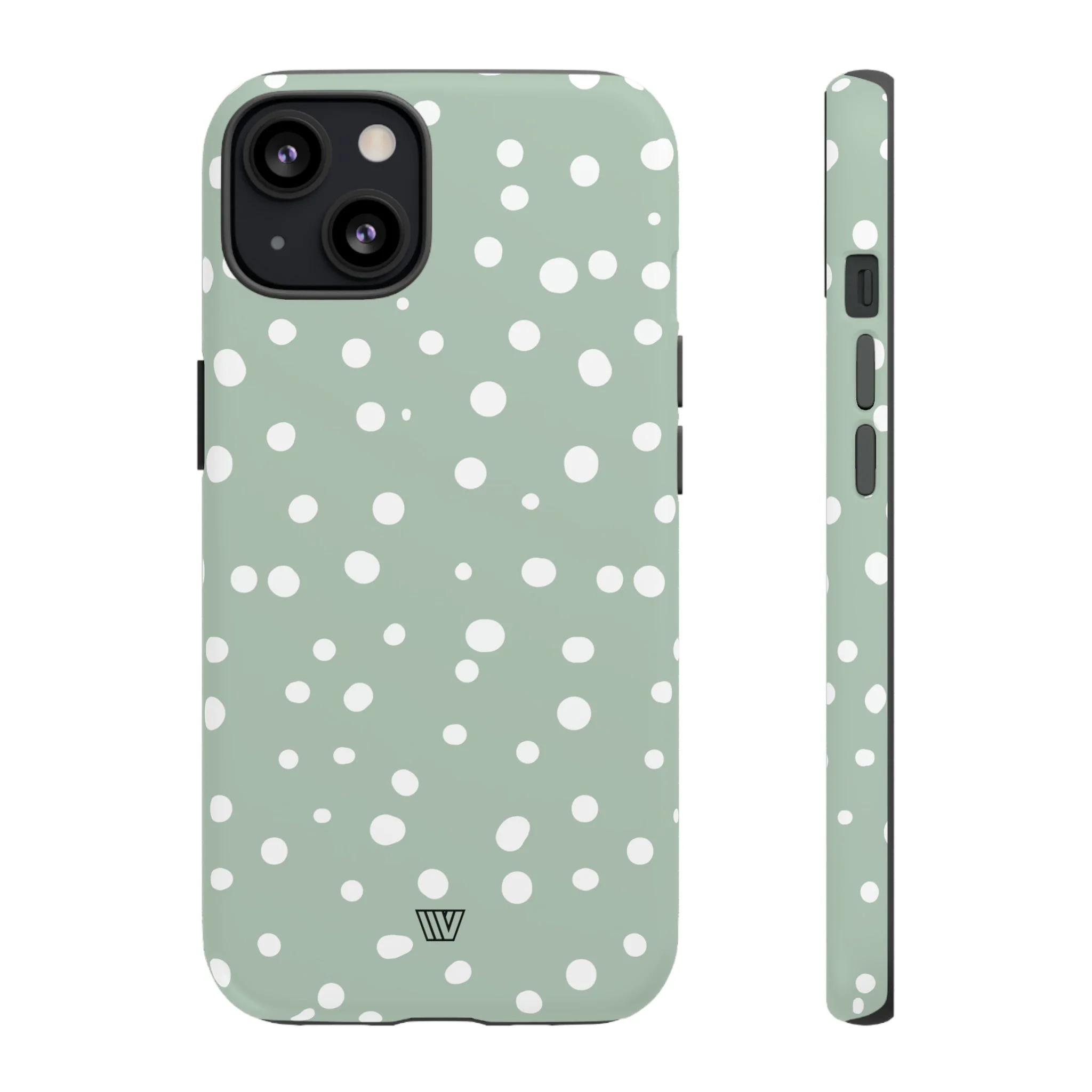 PASTEL GREEN DOTS | Tough Phone Case - Image 53