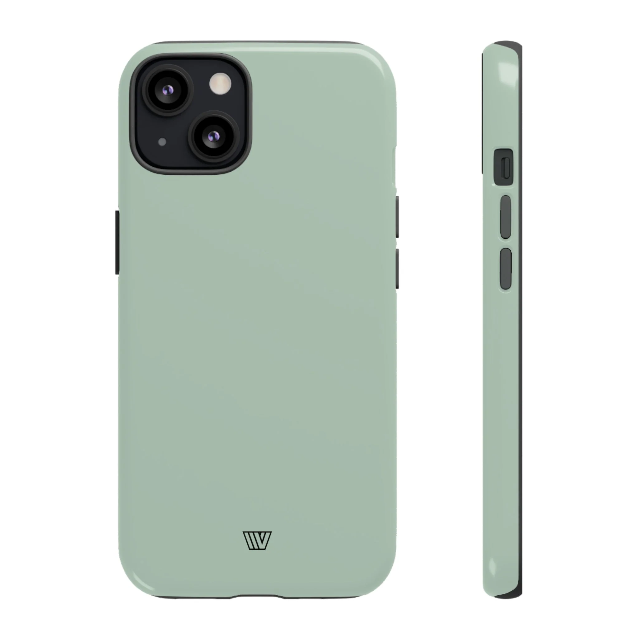 PASTEL GREEN SOLID | Tough Phone Case - Image 53