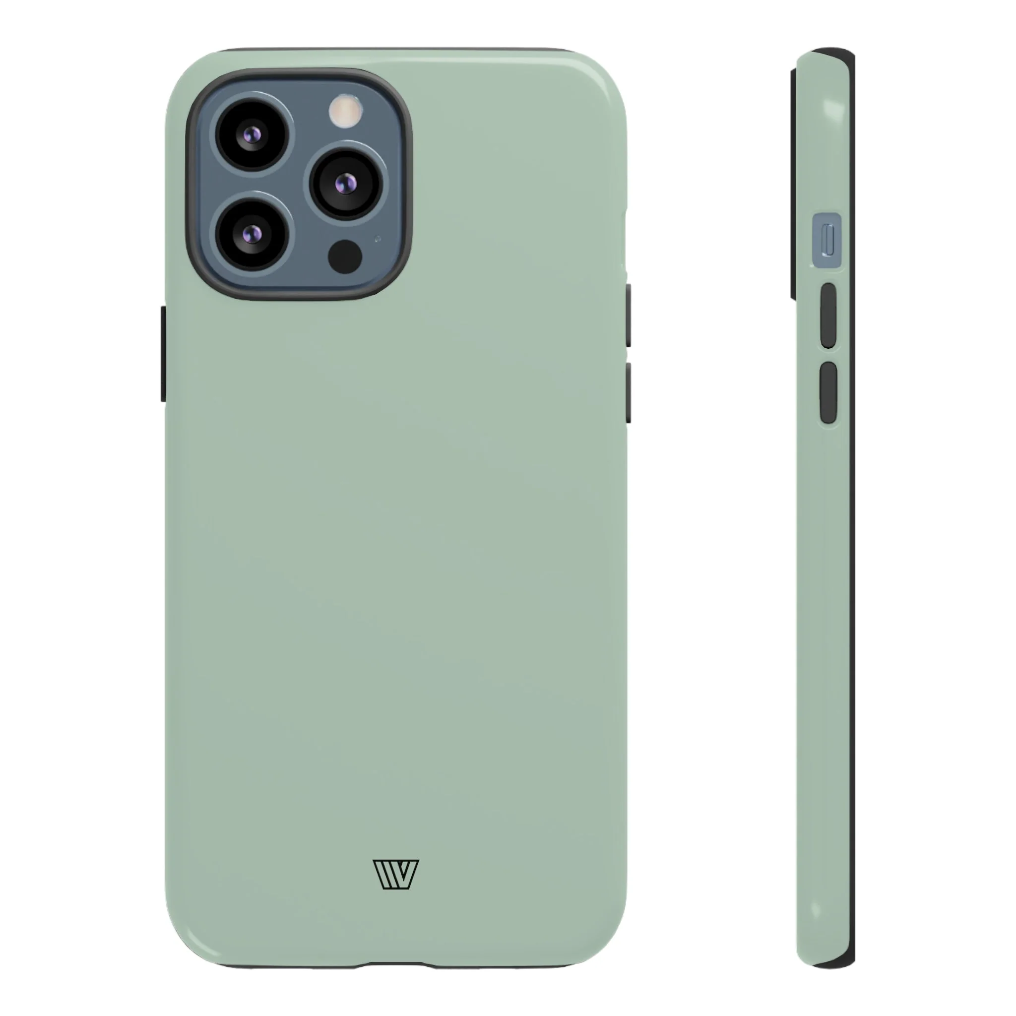 PASTEL GREEN SOLID | Tough Phone Case - Image 9