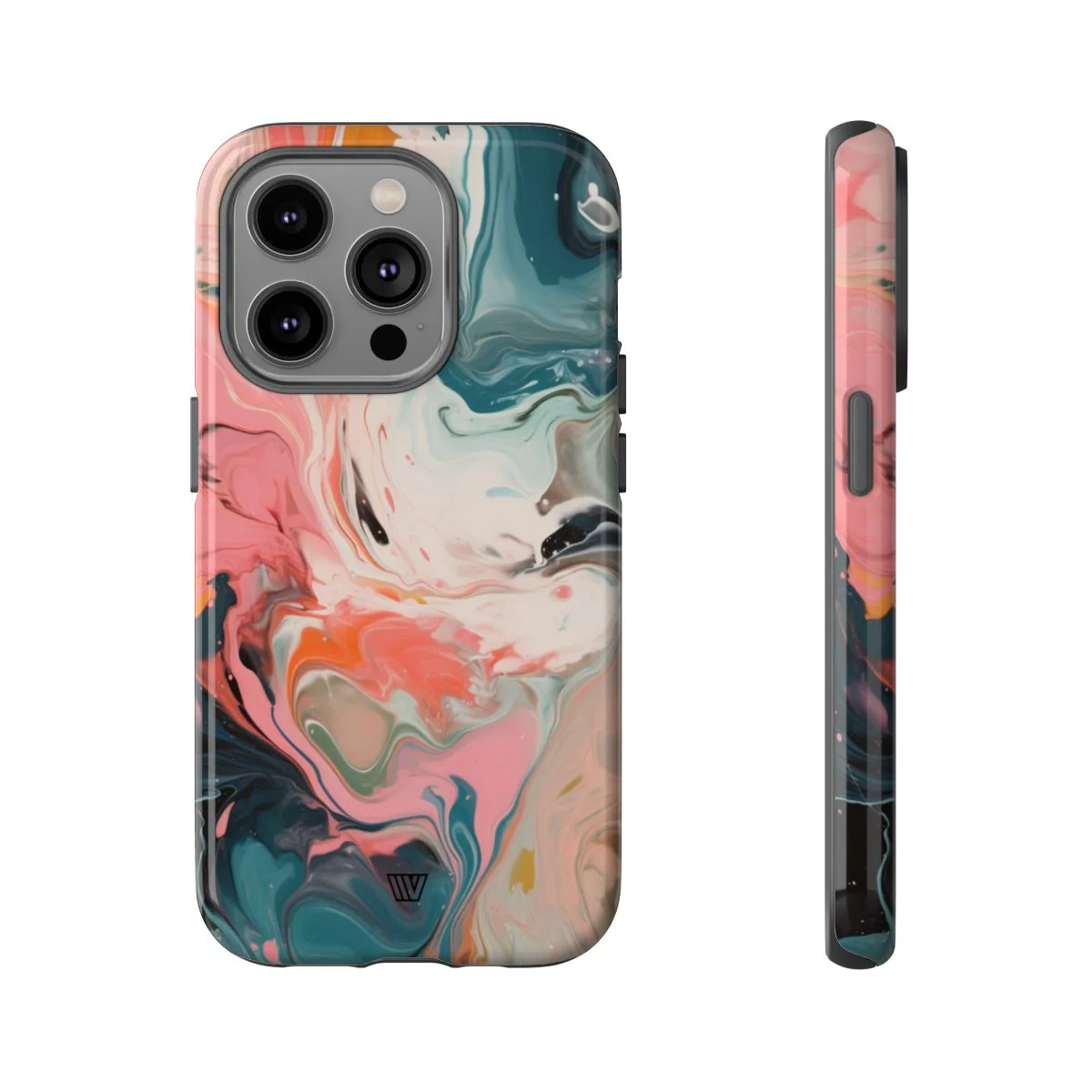 PASTEL PAINT SWIRL | Tough Phone Case - Image 15