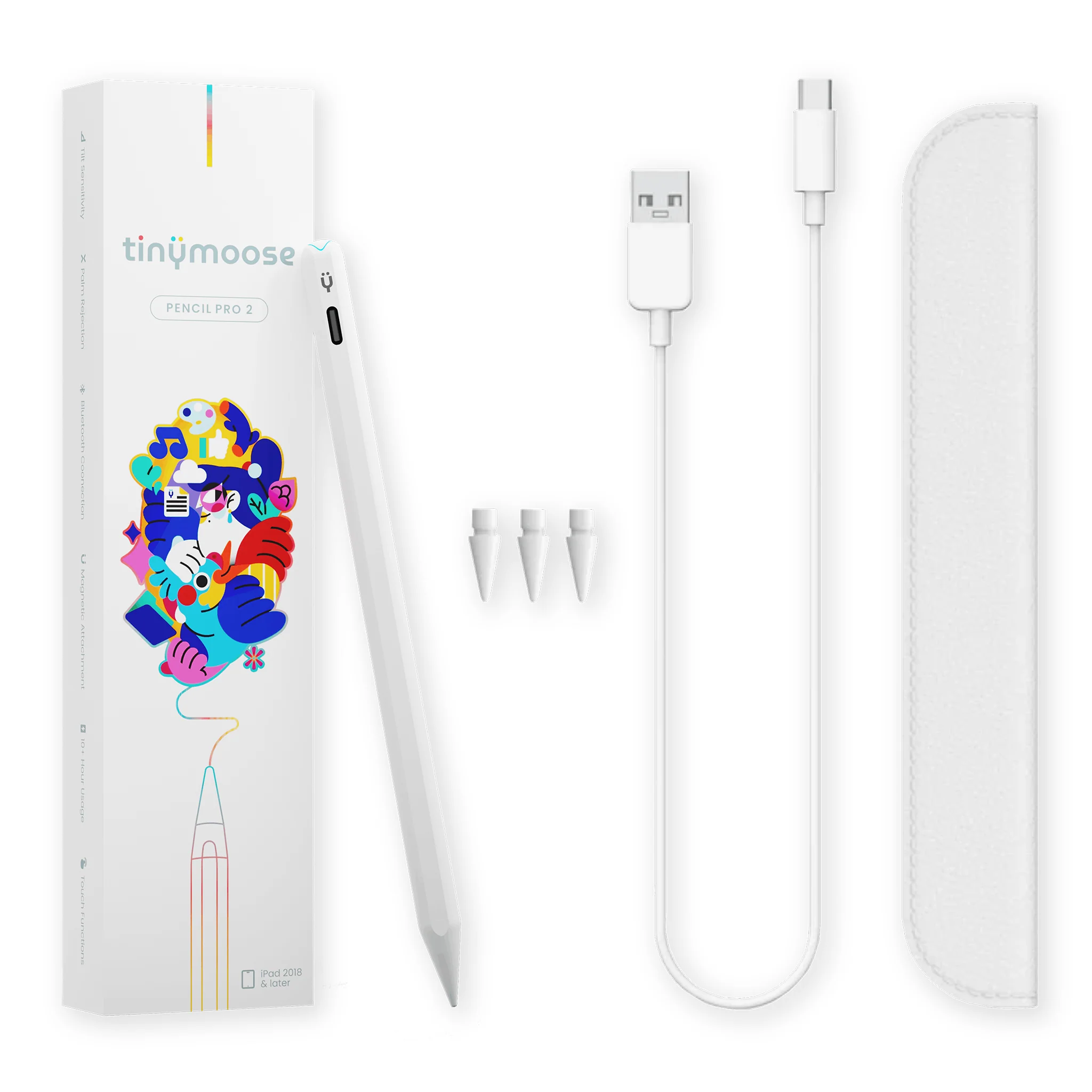 Pencil Pro 2 | Alpine White - With Gesture Controls - Image 4