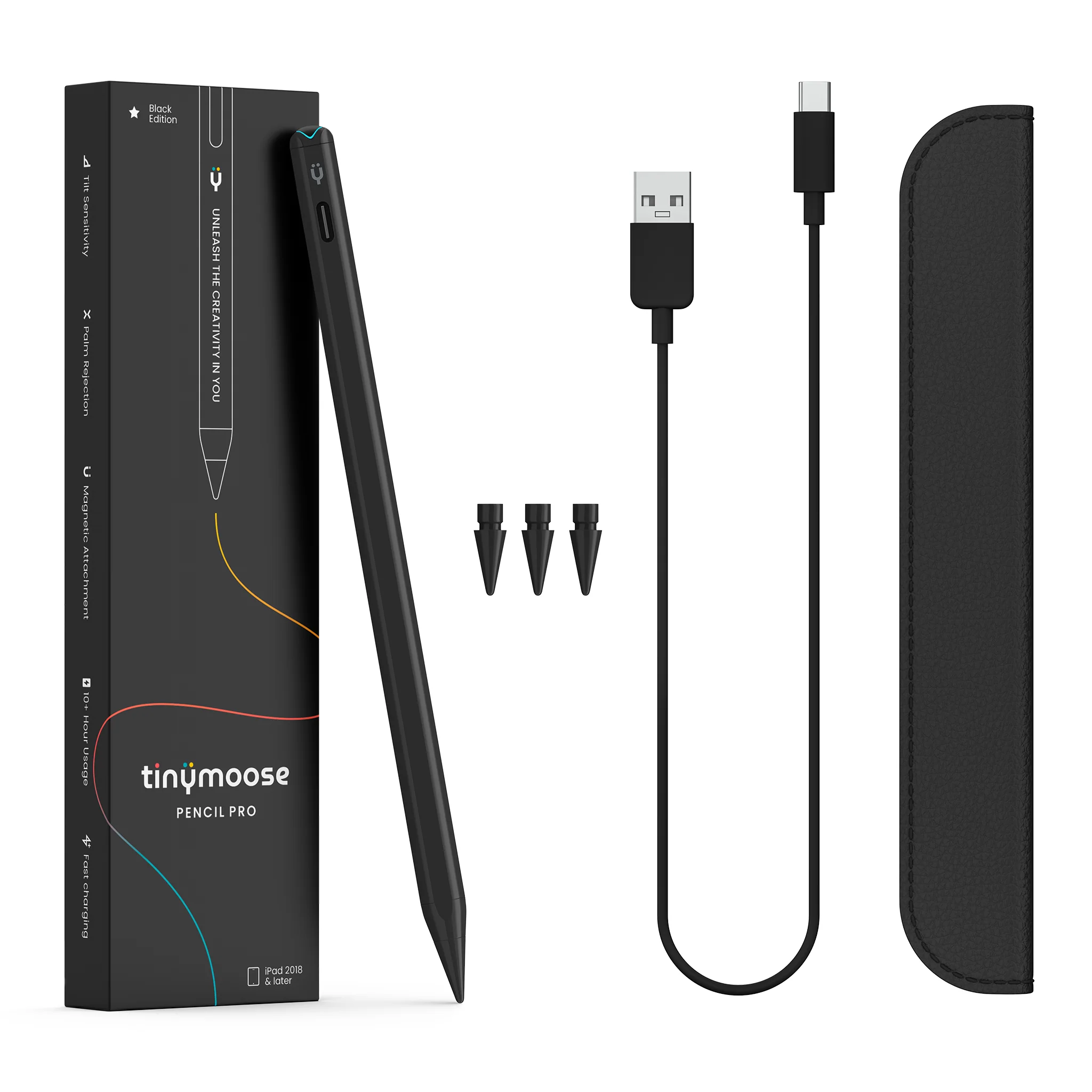 Pencil Pro - With USB-C Charging | Black Edition - Image 4