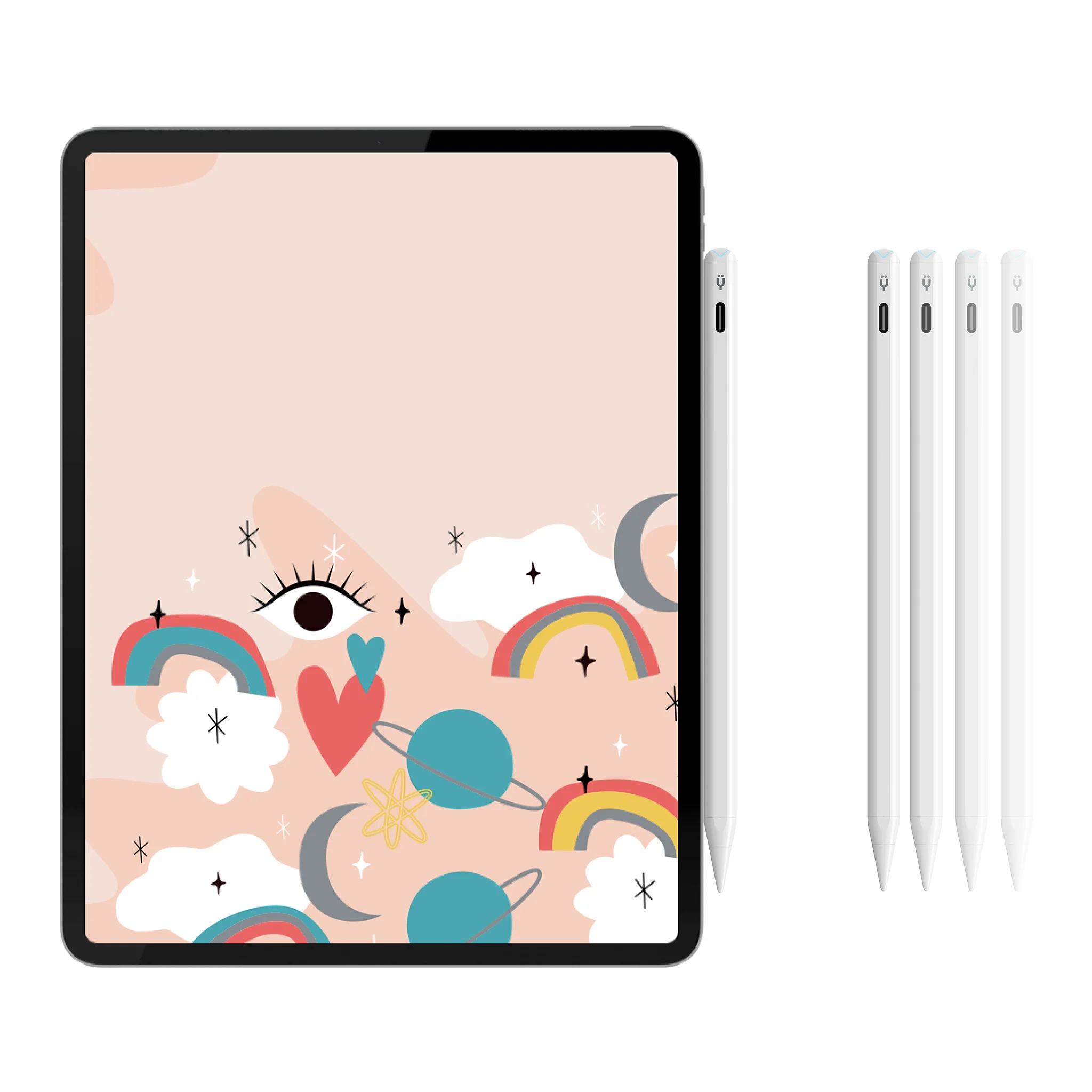 Pencil Pro  - With USB-C Charging | Pearl White - Image 3