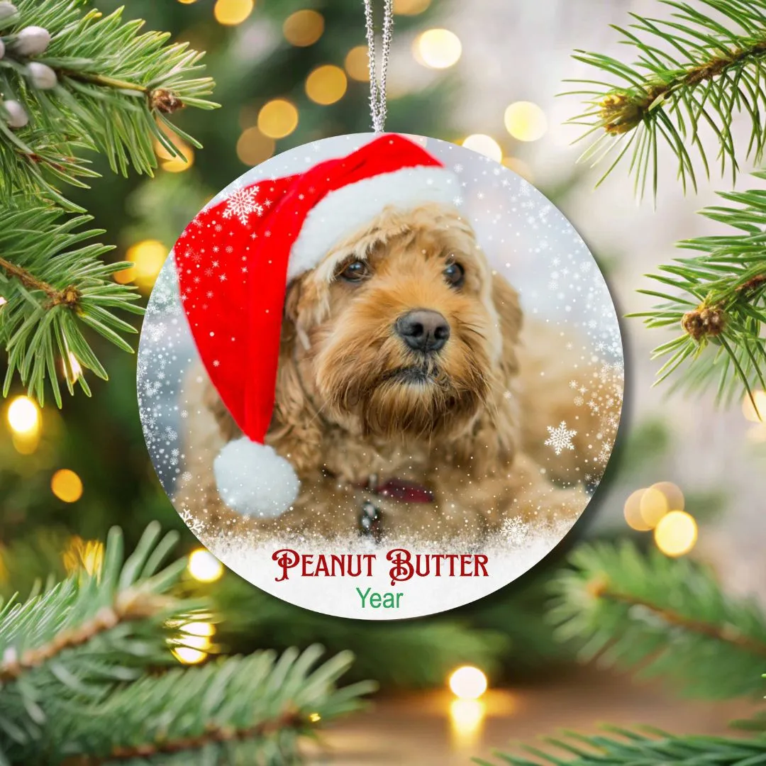 Personalized Merry Christmas Ornament - Image 3