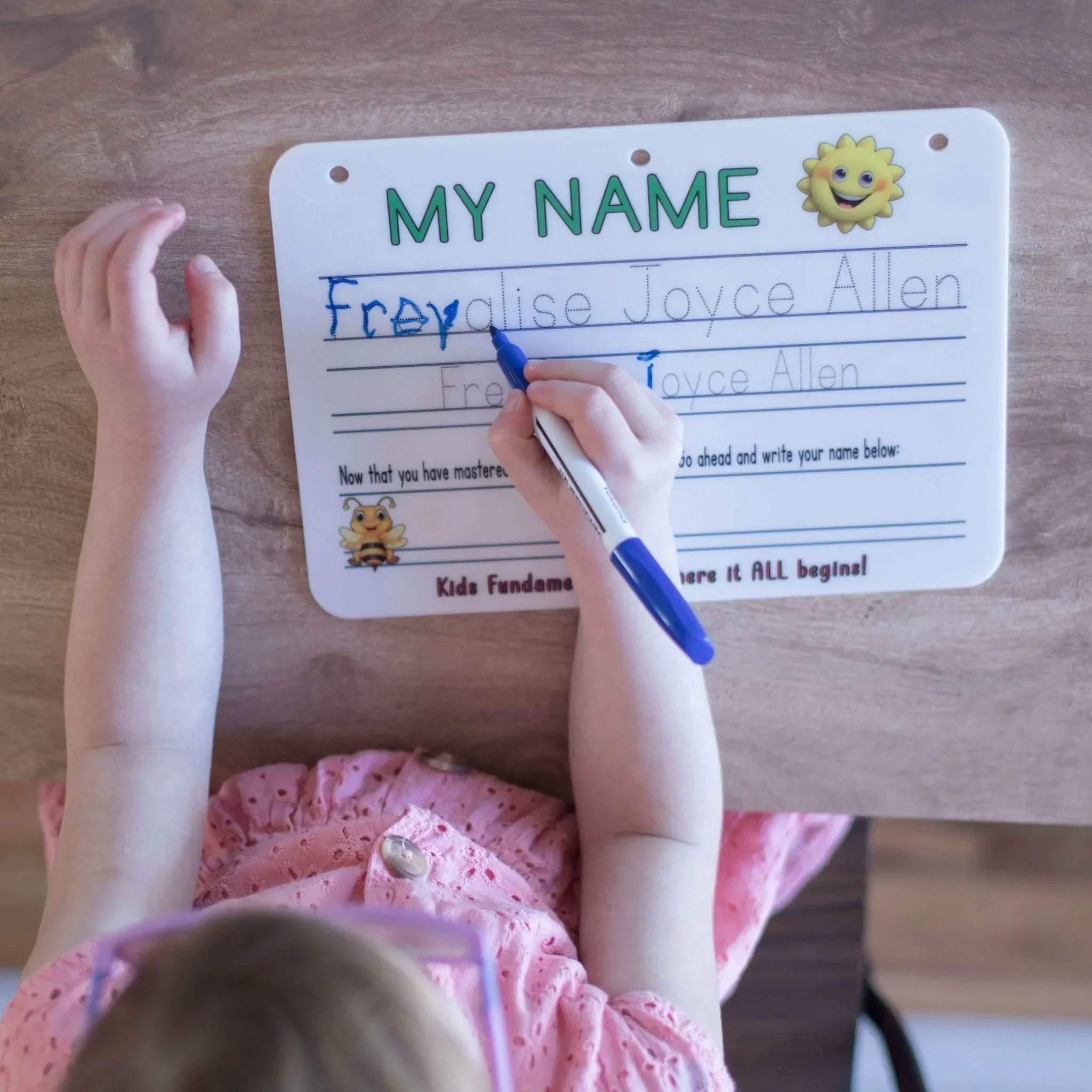 Personalized Name Tracing Practice Board - Image 4