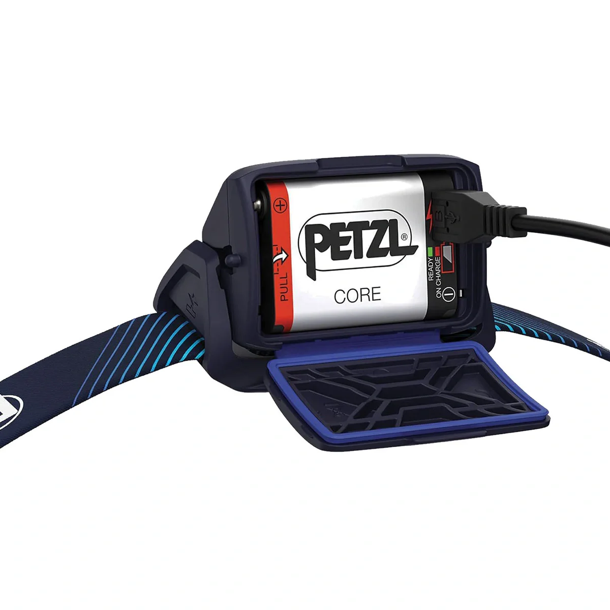 PETZL Actik Core Headlamp 600 Lumens Blue - Image 4