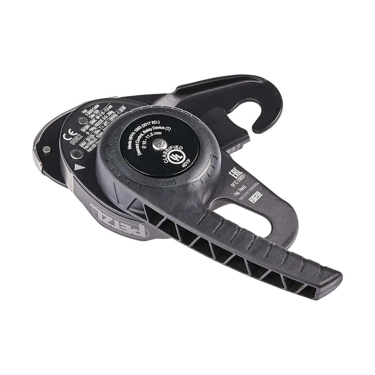 PETZL Descender D021AA01 Detector Rigs Black - Image 4