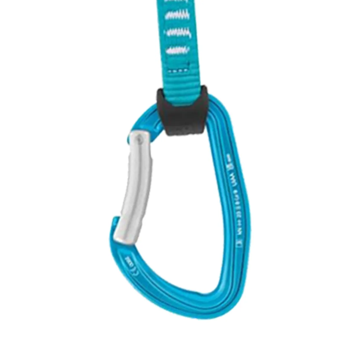 Petzl Djinn Axess Quickdraws - 6 Pack - Turquoise - 11cm - Image 4