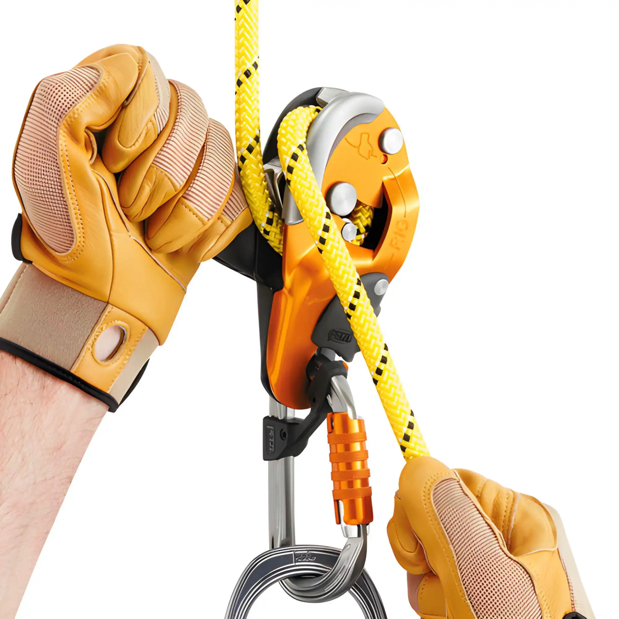 Petzl Rig Accessory for Climbing Yellow Unisex - Image 3