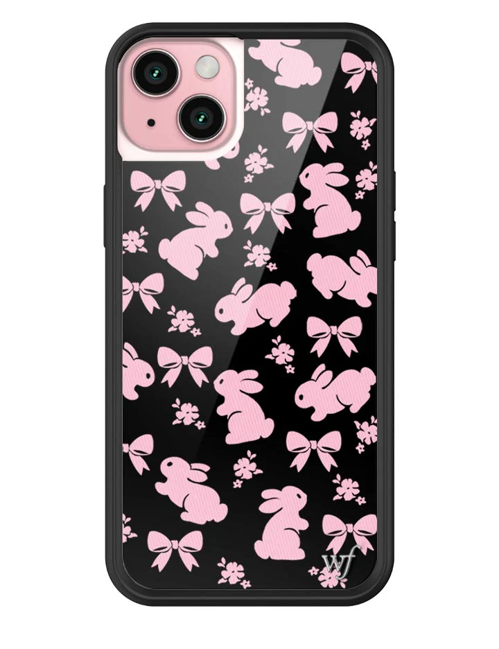 Pink Bunnies iPhone Case - Image 3