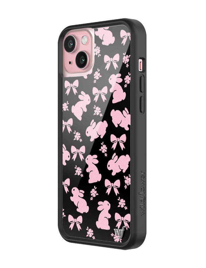 Pink Bunnies iPhone Case - Image 4