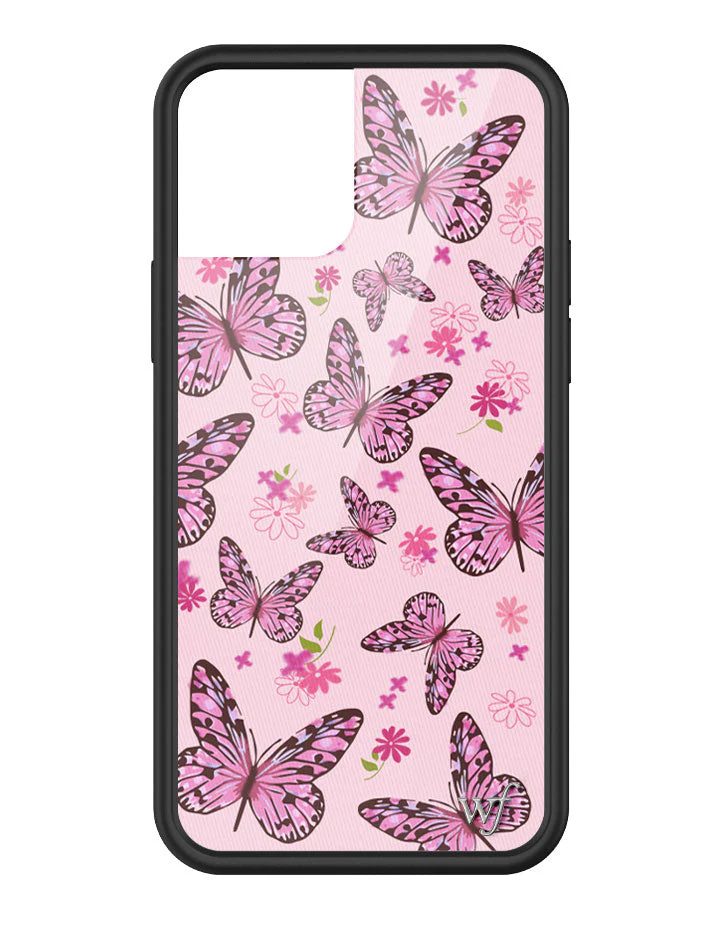Pink Butterfly iPhone Case - Image 3