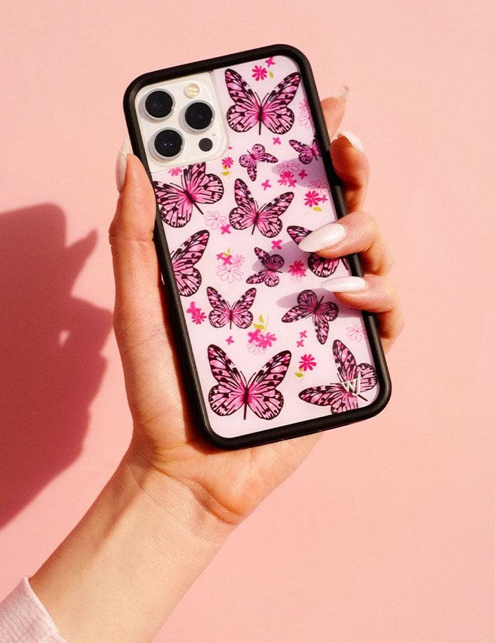 Pink Butterfly iPhone Case - Image 5