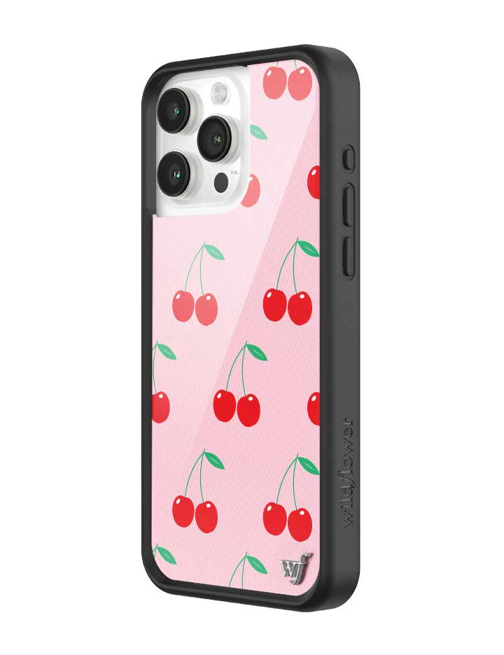 Pink Cherries iPhone Case - Image 10