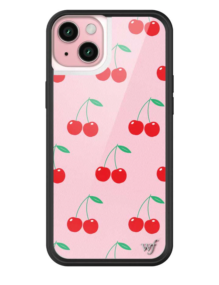 Pink Cherries iPhone Case - Image 11