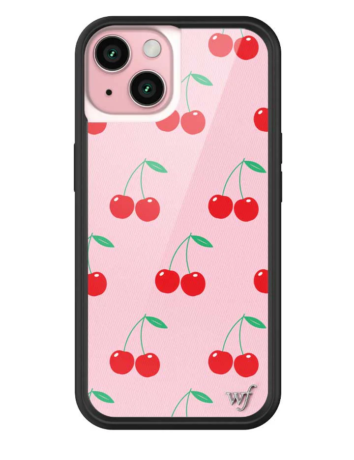 Pink Cherries iPhone Case - Image 15
