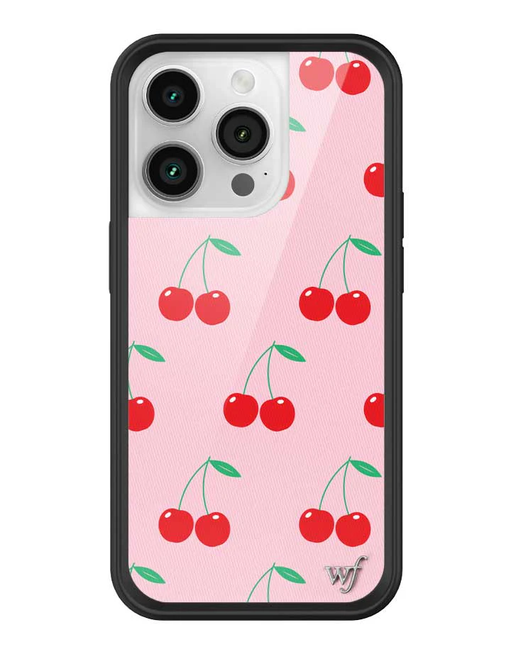 Pink Cherries iPhone Case - Image 21