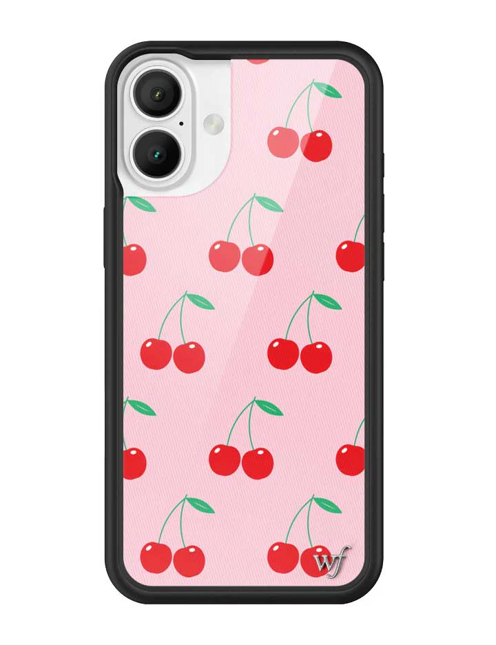 Pink Cherries iPhone Case - Image 3