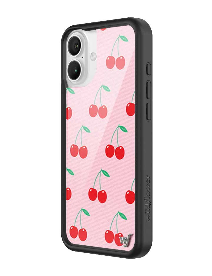 Pink Cherries iPhone Case - Image 4