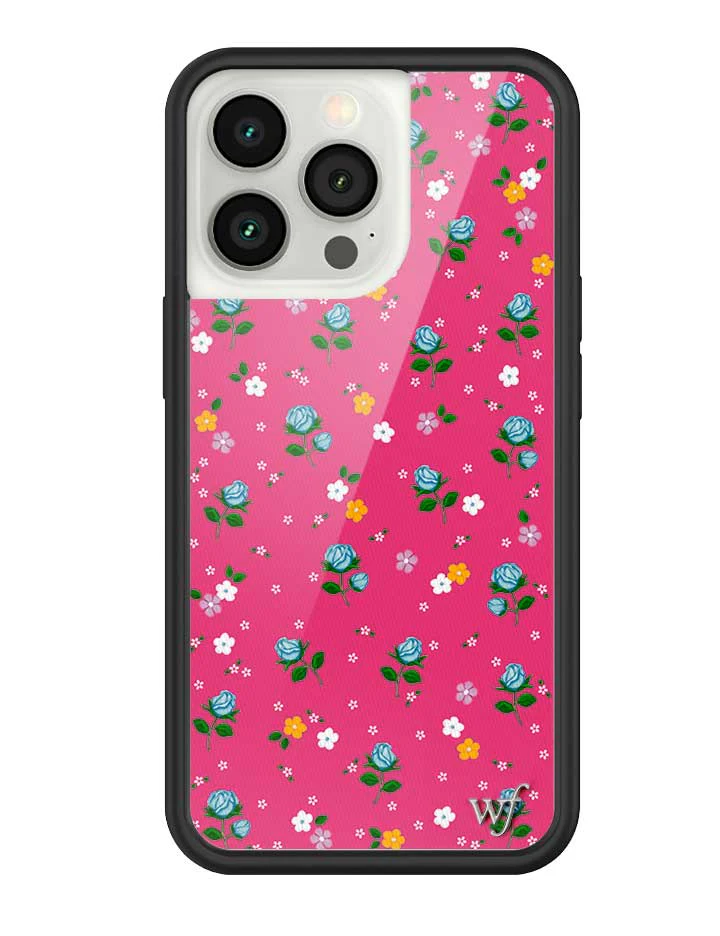 Pink Dainty Florals iPhone Case - Image 19