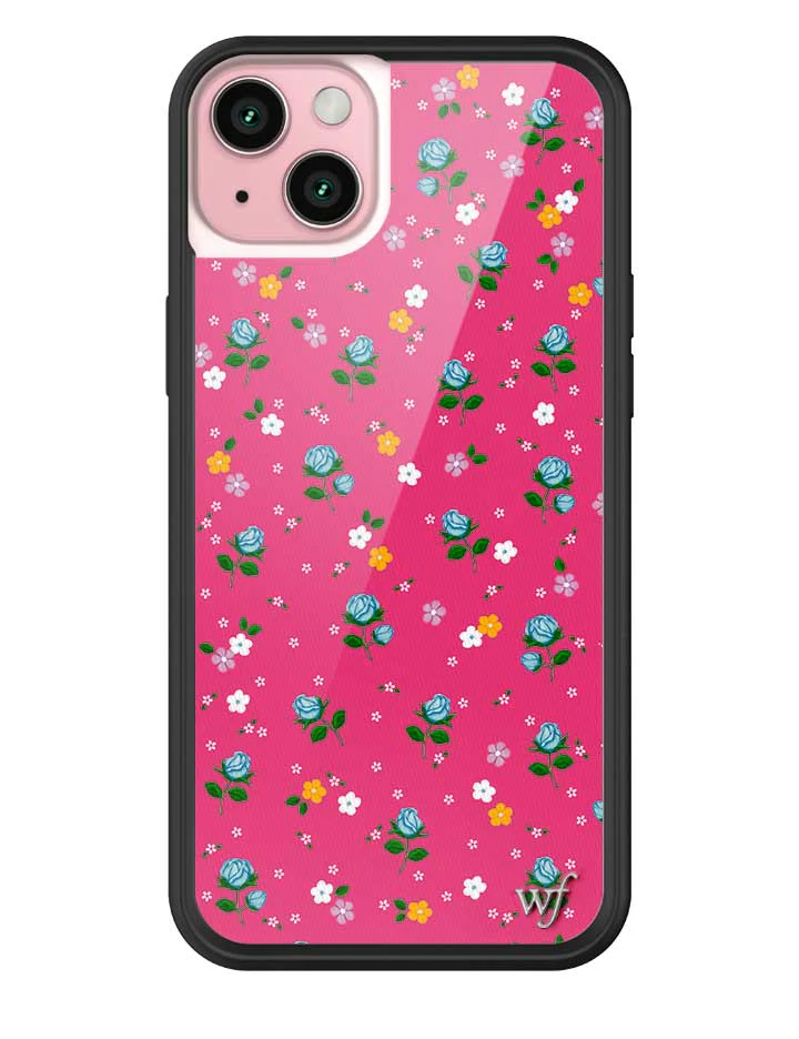Pink Dainty Florals iPhone Case - Image 3
