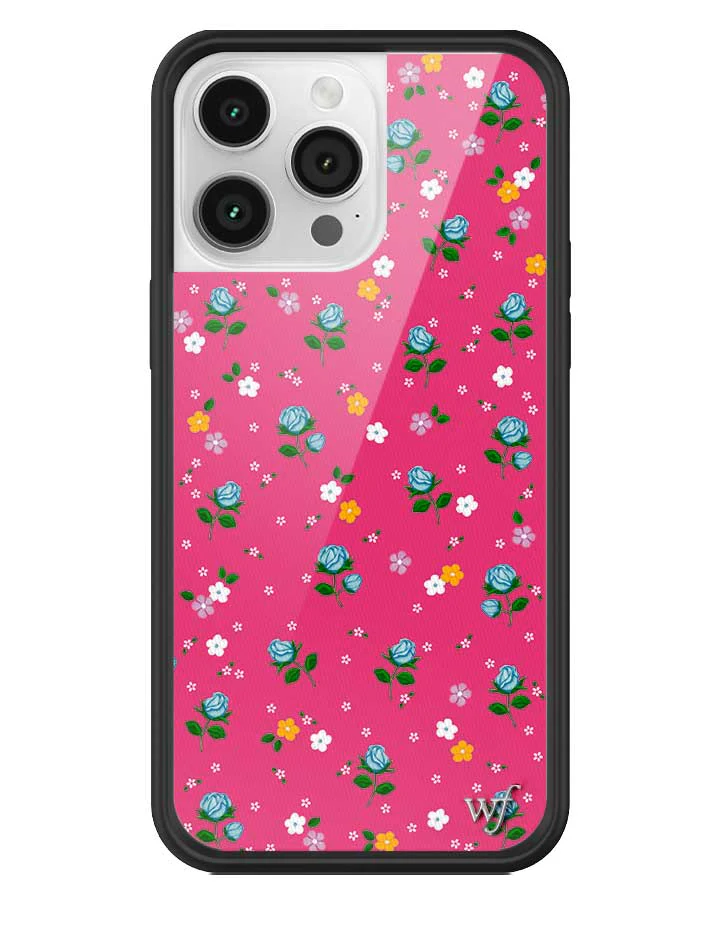 Pink Dainty Florals iPhone Case - Image 9