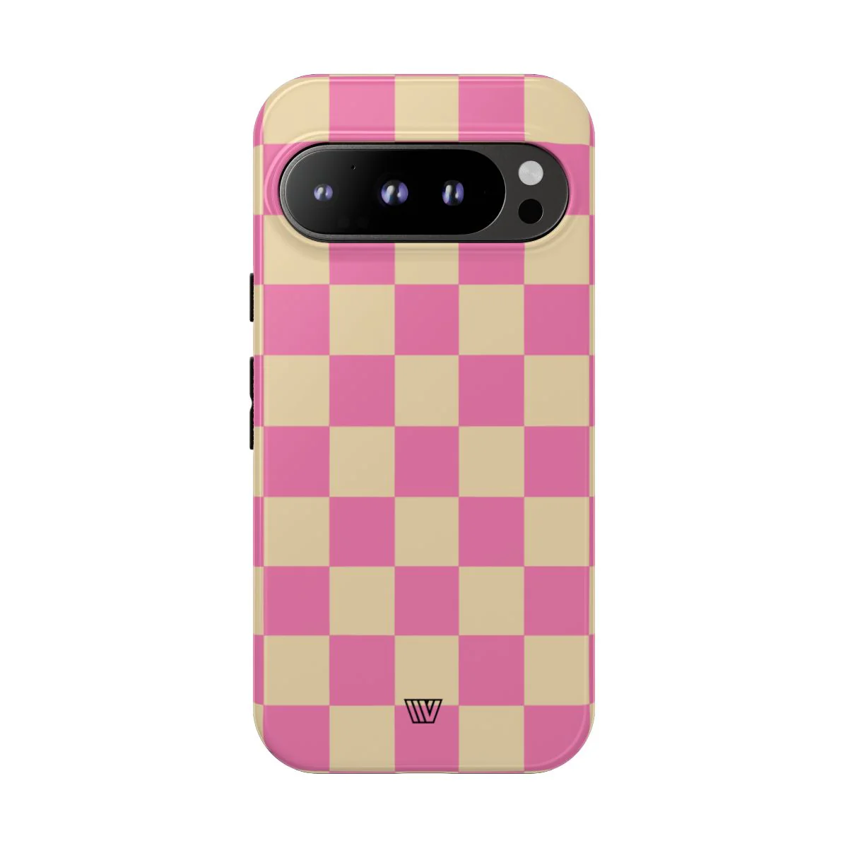 PINK TAN CHECKERBOARD | Tough Phone Case - Image 73