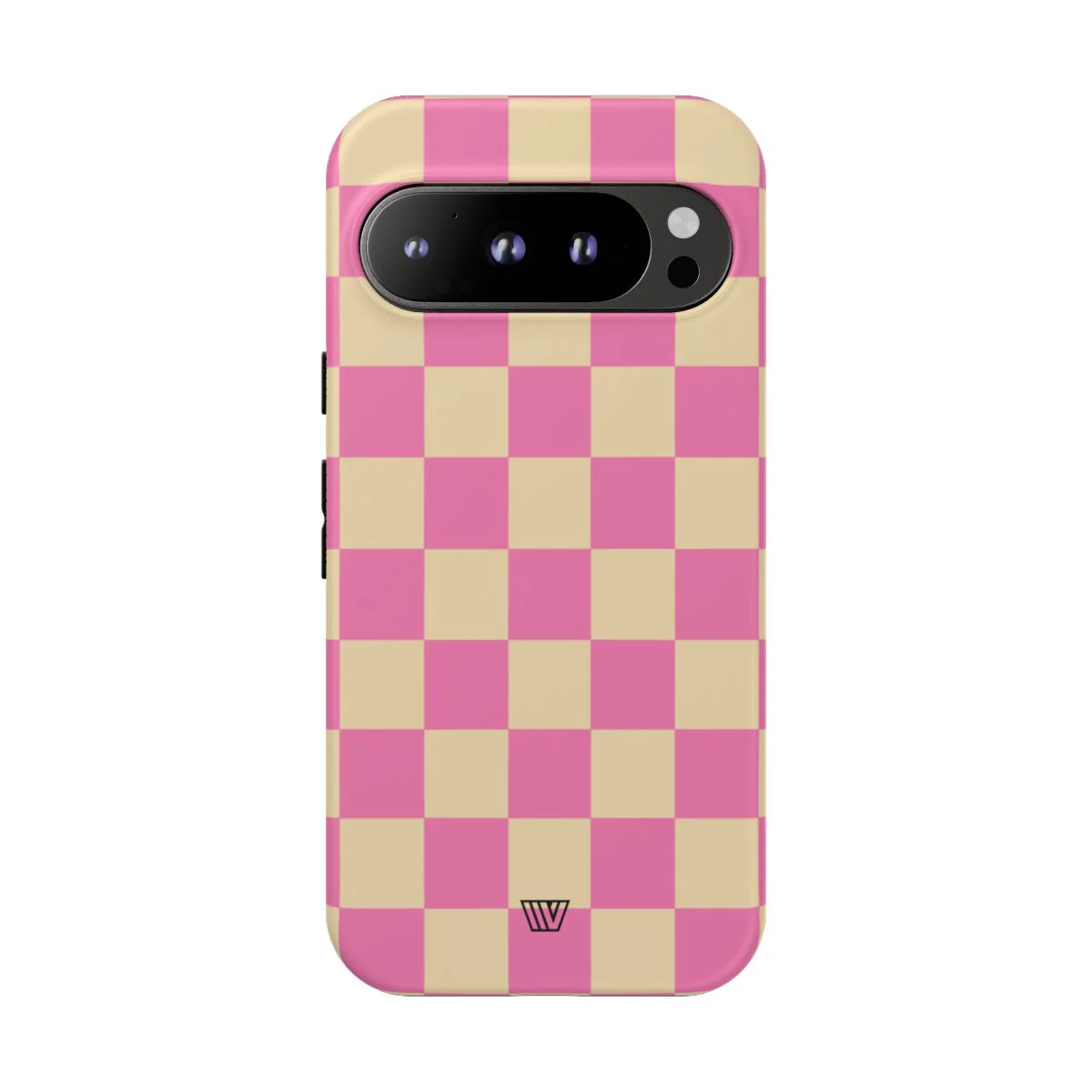 PINK TAN CHECKERBOARD | Tough Phone Case - Image 74