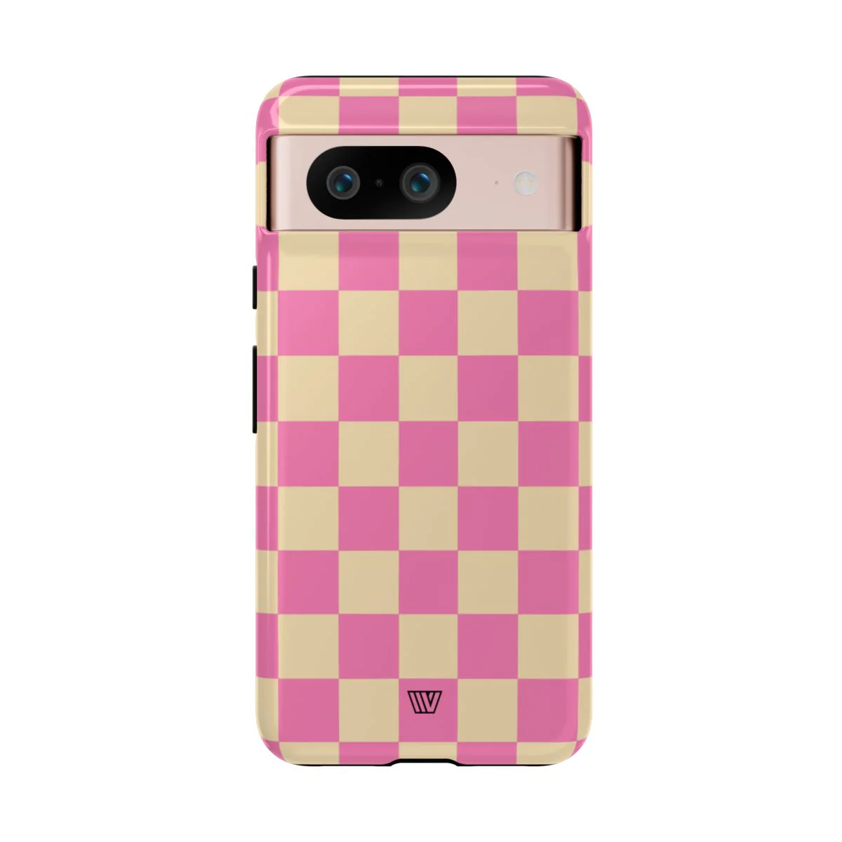 PINK TAN CHECKERBOARD | Tough Phone Case - Image 77
