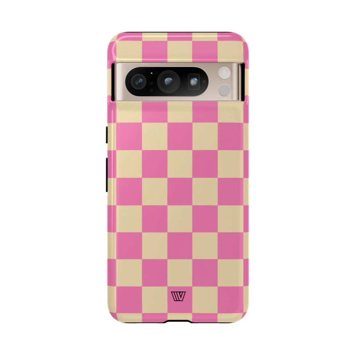 PINK TAN CHECKERBOARD | Tough Phone Case - Image 79