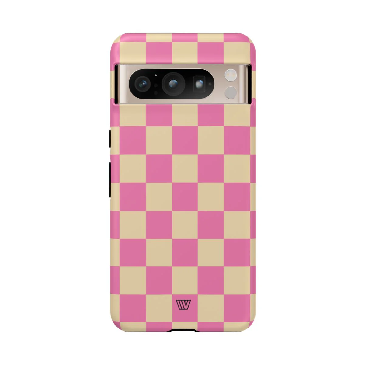 PINK TAN CHECKERBOARD | Tough Phone Case - Image 80