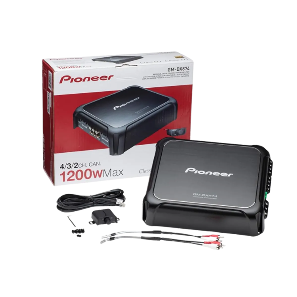Pioneer GM-DX874 1,200 Watts Class D Powerhouse Amplifier - Image 4