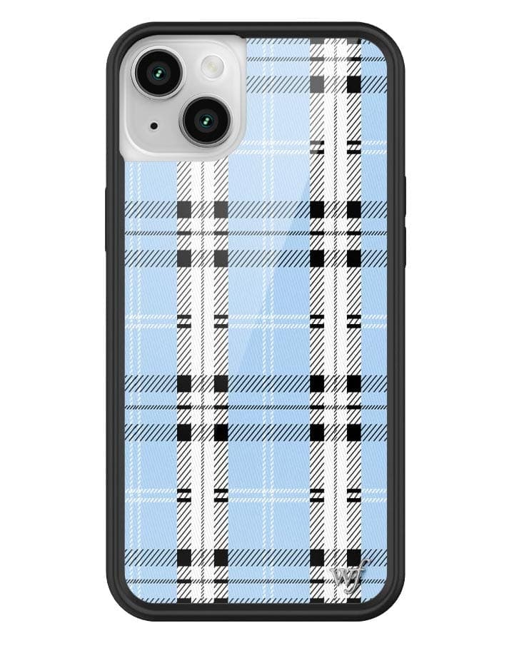 Plaid | Blue iPhone Case - Image 11