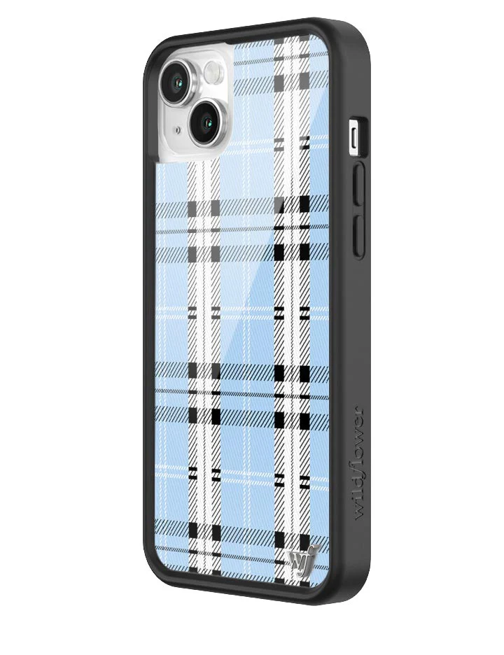 Plaid | Blue iPhone Case - Image 12