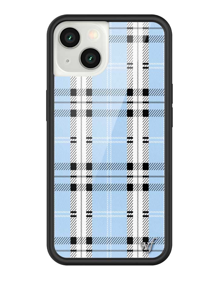 Plaid | Blue iPhone Case - Image 17