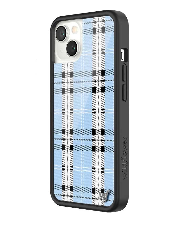 Plaid | Blue iPhone Case - Image 18