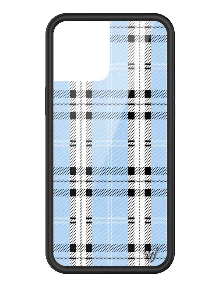 Plaid | Blue iPhone Case - Image 19