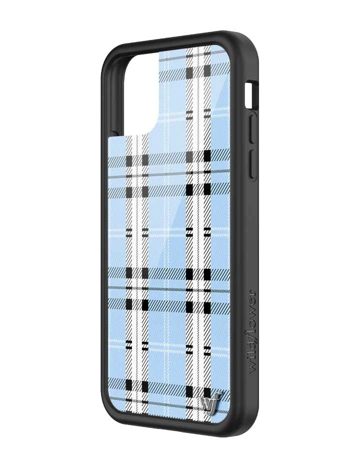 Plaid | Blue iPhone Case - Image 24