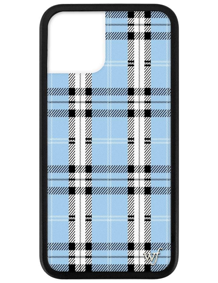 Plaid | Blue iPhone Case - Image 25