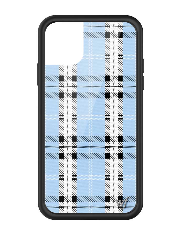 Plaid | Blue iPhone Case - Image 27