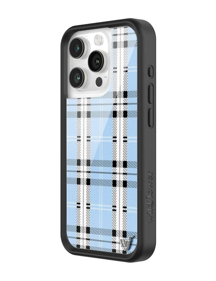 Plaid | Blue iPhone Case - Image 6