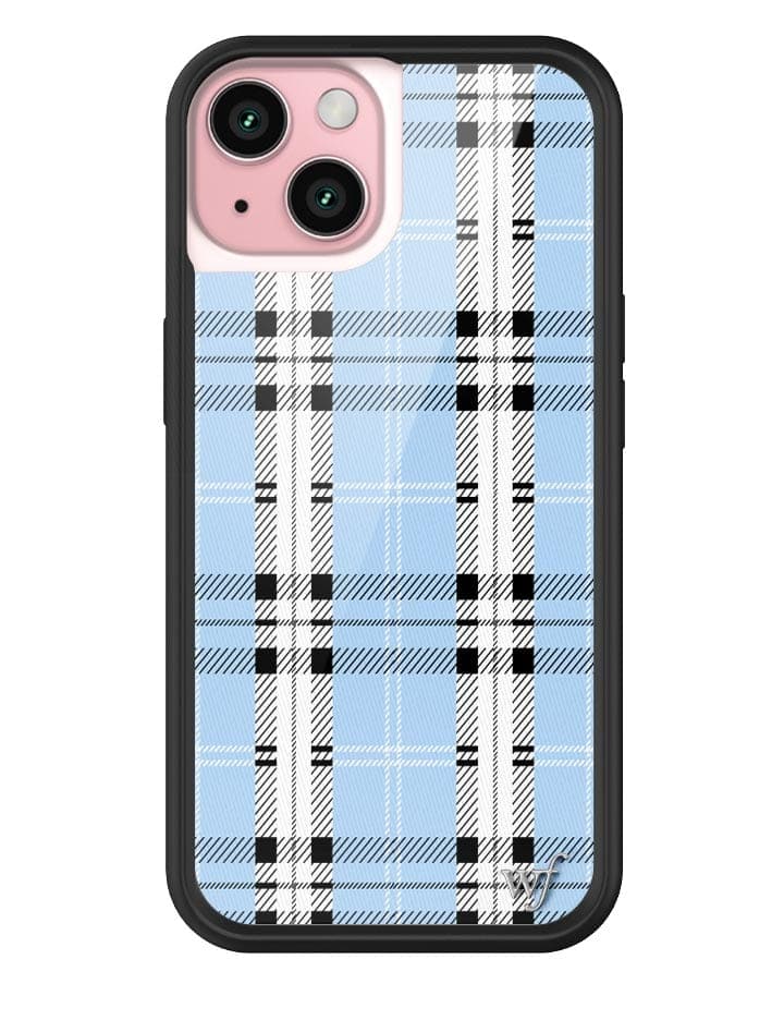 Plaid | Blue iPhone Case - Image 7