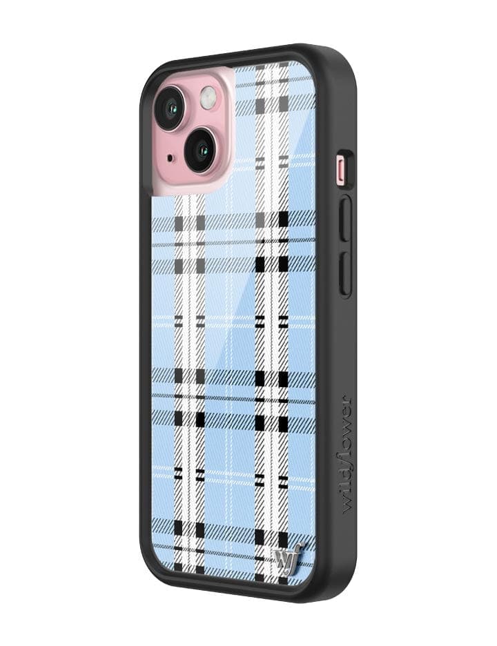 Plaid | Blue iPhone Case - Image 8