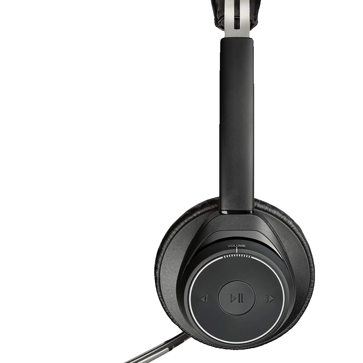 Plantronics - Voyager Focus UC with Charge Stand Headset - Image 4