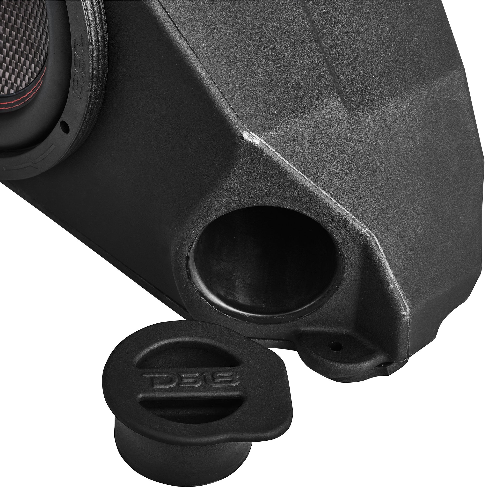 Polaris RZR Glove Box 10" Subwoofer Enclosure 1200 Watts Carbon Fiber Subwoofer - Image 5