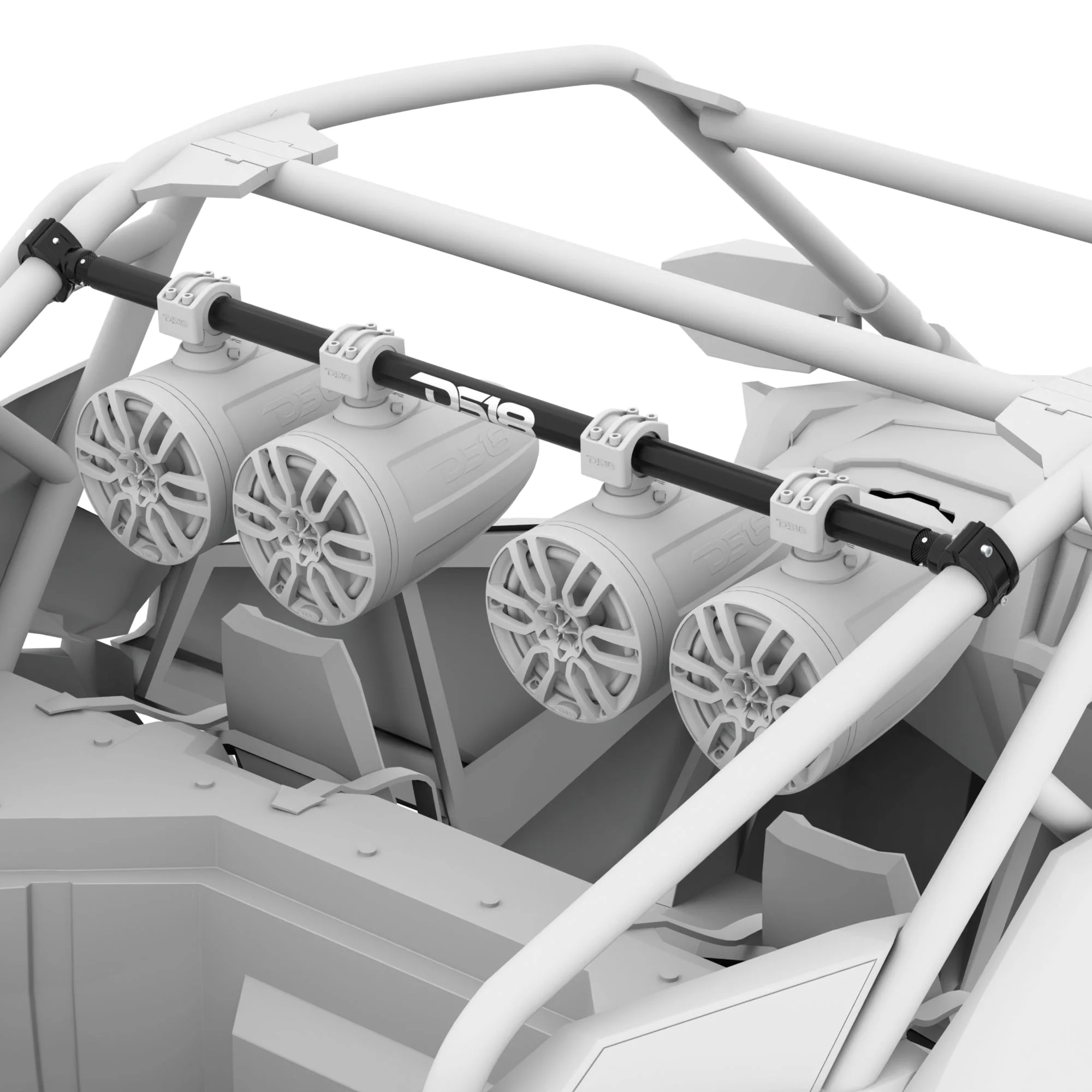Polaris RZR PRO Rear Mounting Tube for Tower Speakers - Image 2