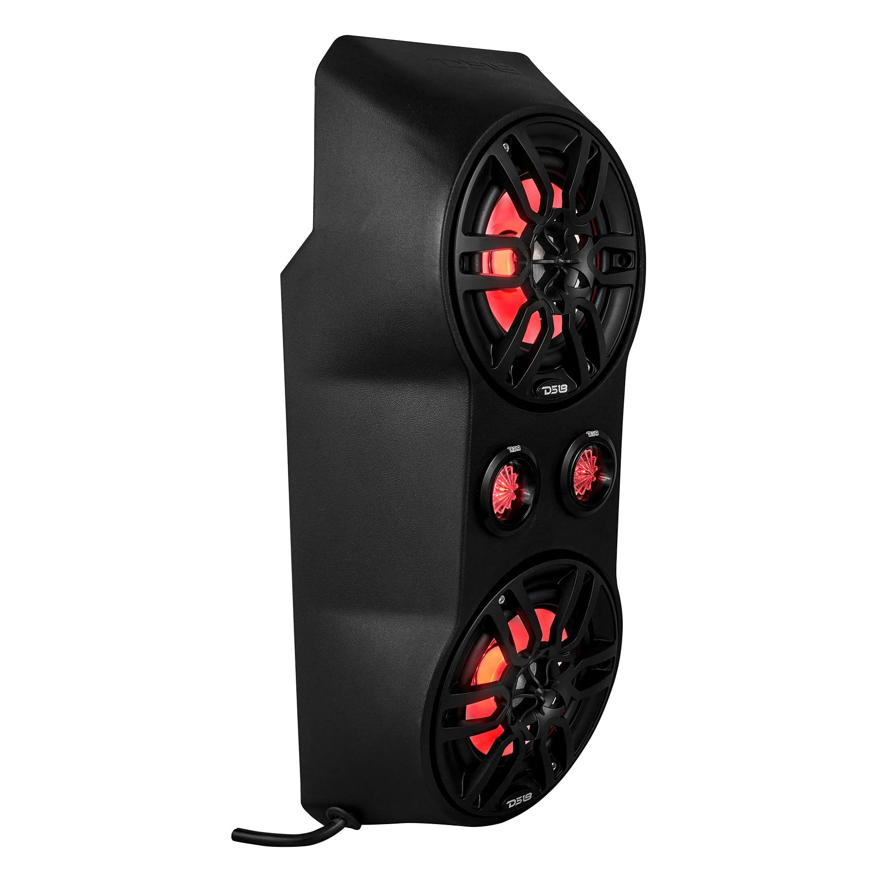Polaris RZR Waterfall Center Console 2 X 6.5" Speakers & 2 X 2.2" Bullet Tweeter Empty Enclosure - Image 3