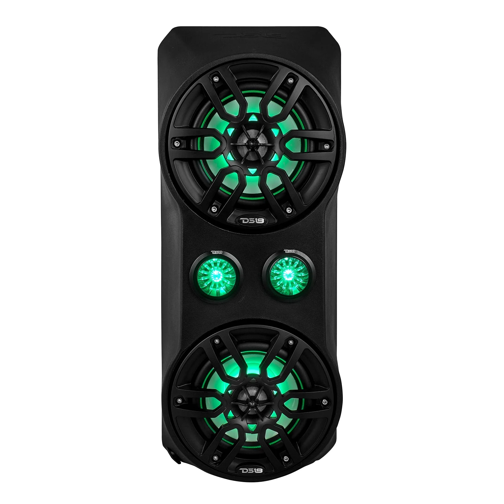 Polaris RZR Waterfall Center Console 2 X 6.5" Speakers & 2 X 2.2" Bullet Tweeter Empty Enclosure - Image 4