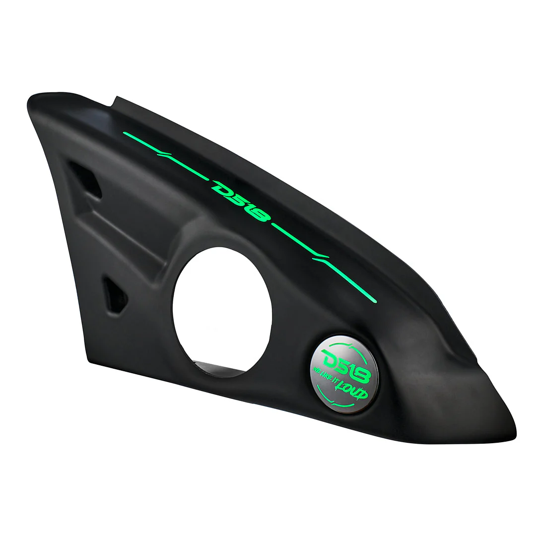 Polaris Slingshot Arm Rest Empty Enclosure With Digital Led Lights fits 2 x 6.5" Speakers  | 2015 - Current - Image 6