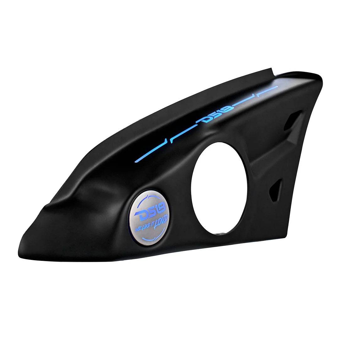 Polaris Slingshot Arm Rest Empty Enclosure With Digital Led Lights fits 2 x 6.5" Speakers  | 2015 - Current - Image 7